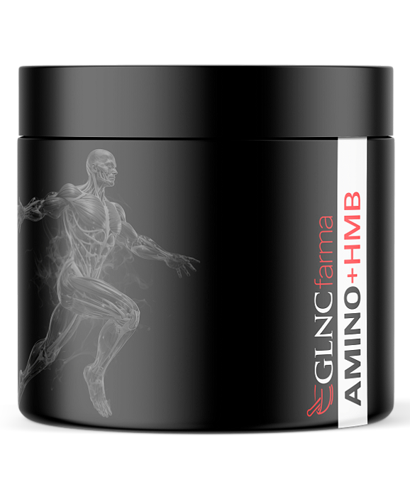 AMINO + HMB 300g - Ganho Muscular Avançado, Recuperação Rápida e Performance Máxima