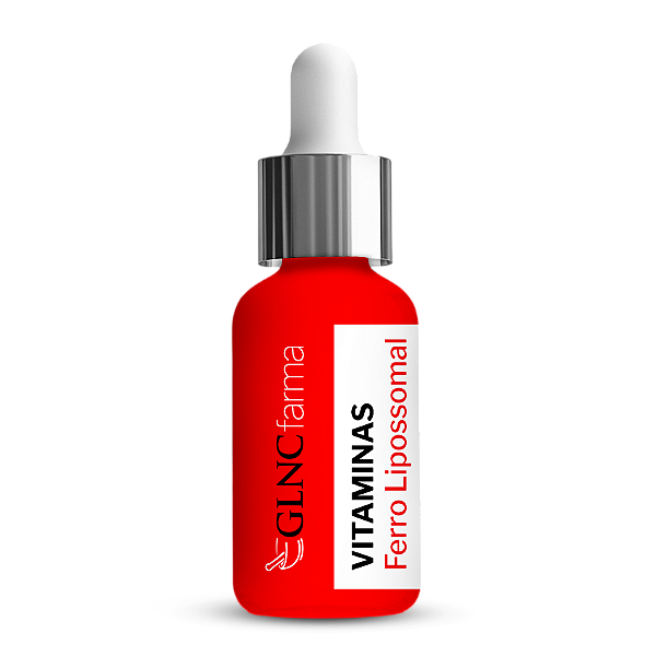 Ferro Lipossomal e Hidrossolúvel 30 ml