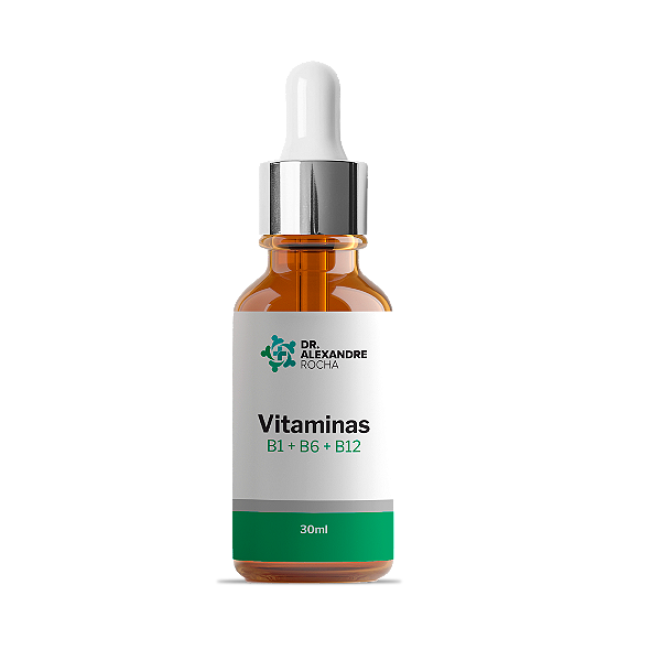 Vitamina B1 + B6 + B12 em Gotas 30 ml