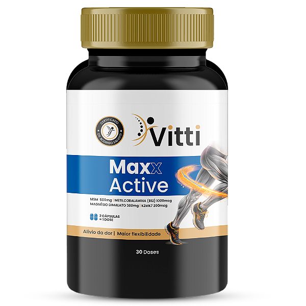 Maxx Active 30 Cápsulas | Vitti