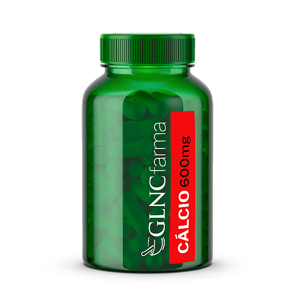 Cálcio 600 mg 60 Cápsulas