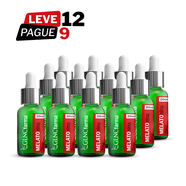 Combo Melatonina Gotas 20 ml (2 mg por dose)