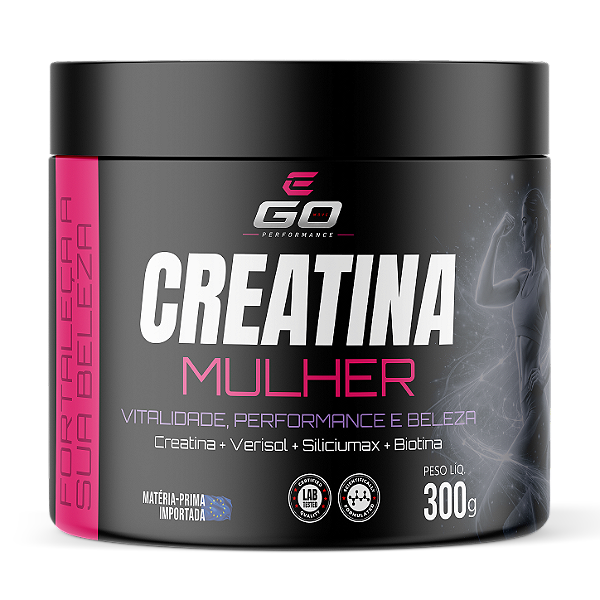 Creatina Mulher 300g | Go Move