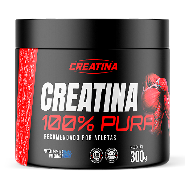 Creatina Monohidratada 100% PURA 300g