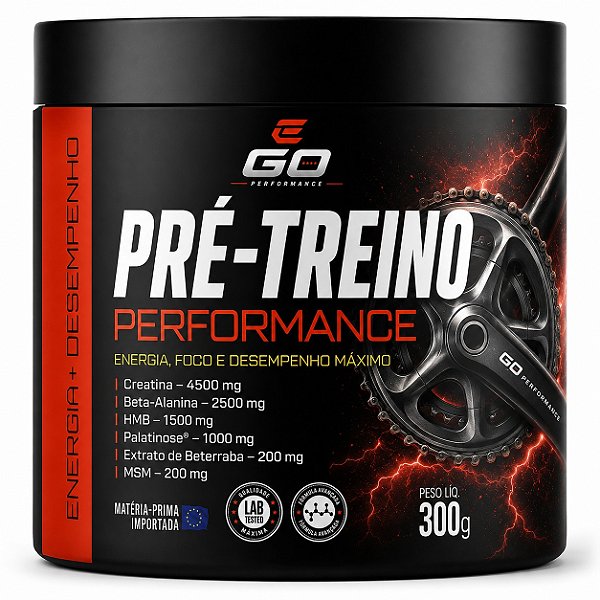 PRÉ-TREINO GO MOVE 300 g