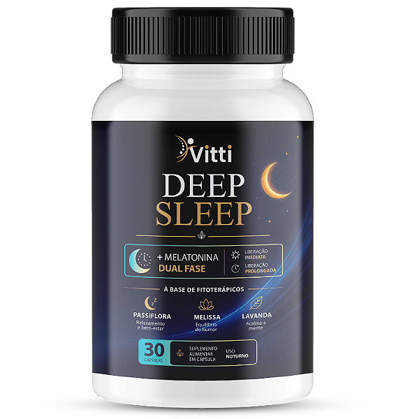Deep Sleep Plus com Melatonina 30 Doses | Vitti
