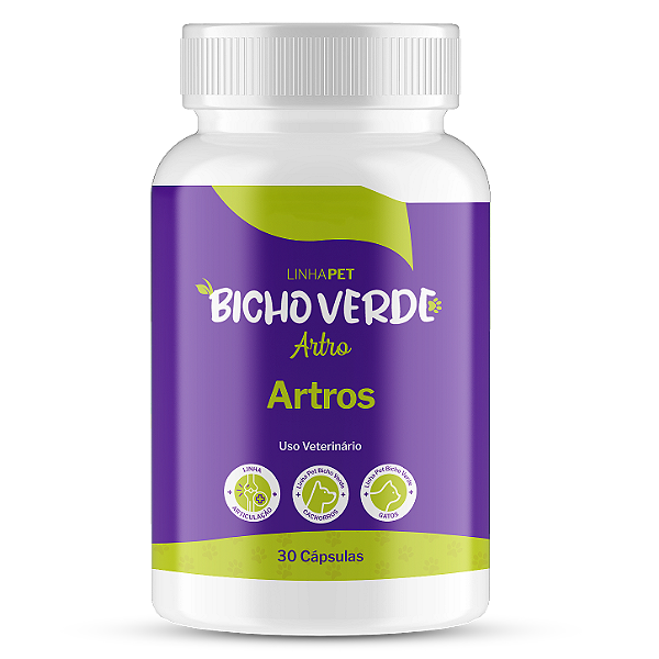Artros - 30 Cápsulas | Linha Pet Bicho Verde