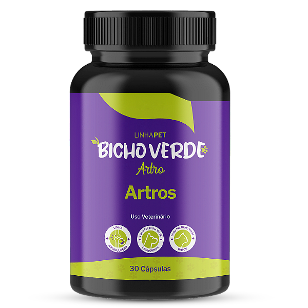 Artros - 30 Cápsulas | Linha Pet Bicho Verde