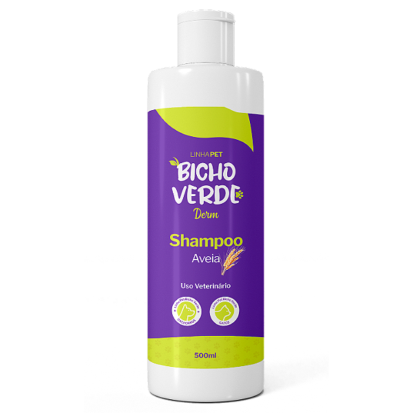 Shampoo Aveia Pet 500ml | Bicho Verde GLNC