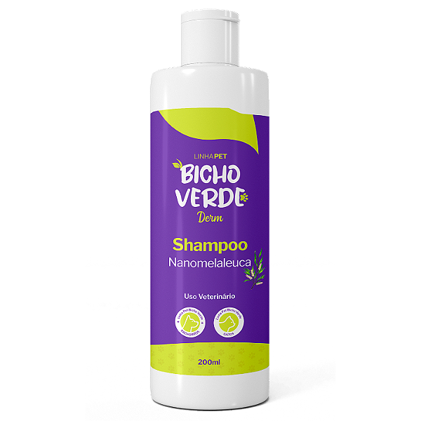 Shampoo Nanomelaleuca Pet 200ml | Bicho Verde GLNC