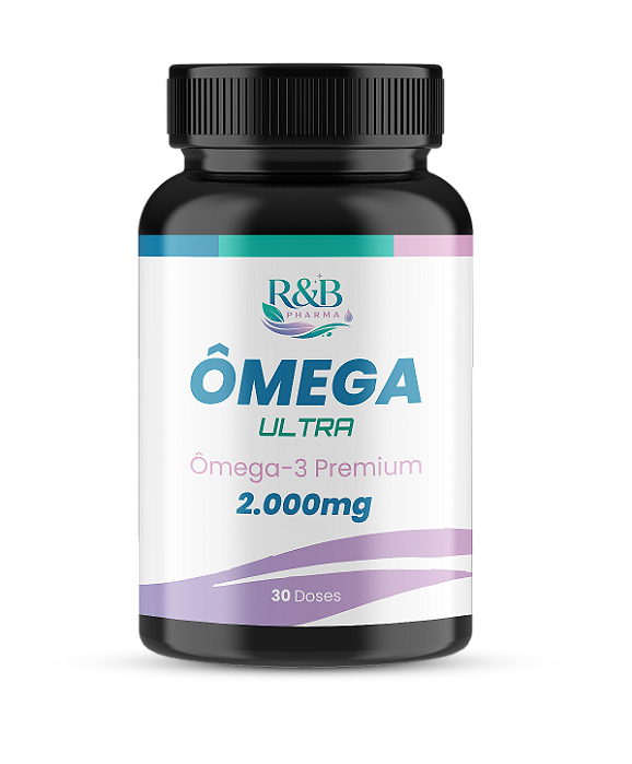 Ômega 3 Premium – 2000 mg 30 Cápsulas R&B Pharma