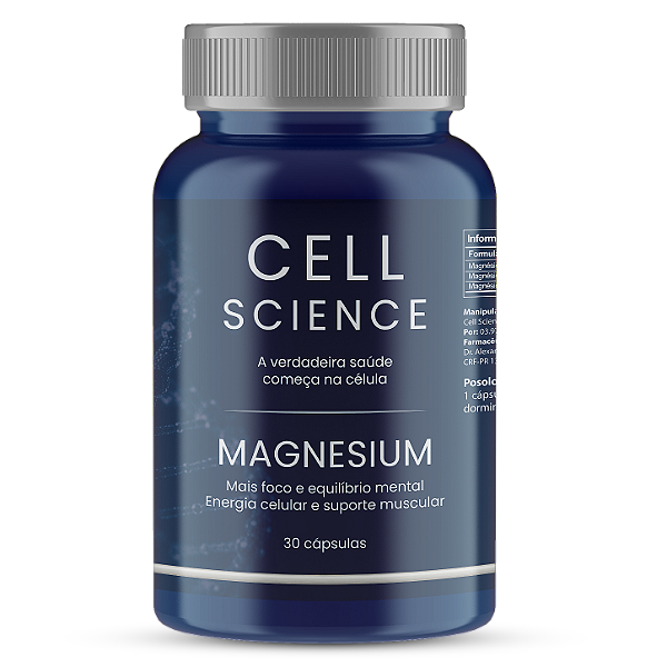 MAGNESIUM 30 Cápsulas | Cell Science