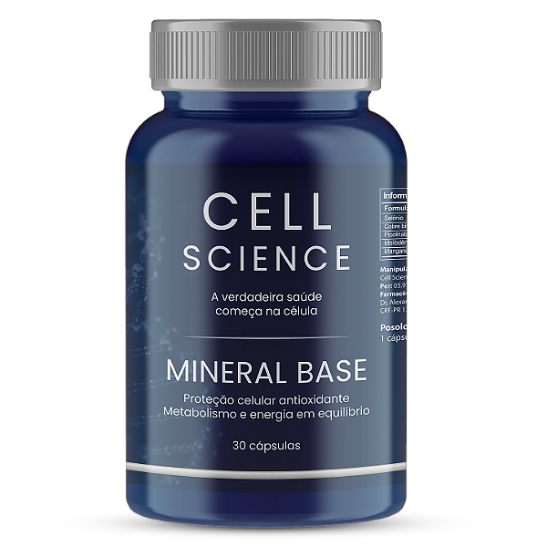 MINERAL BASE 30 Cápsulas | Cell Science