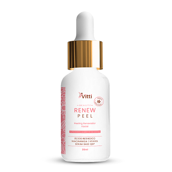 Renew Peel 30ml - Peeling Renovador Facial Vitti Beauty