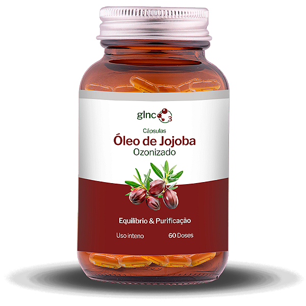 Óleo de Jojoba Ozonizado em Cápsulas GLNC O³
