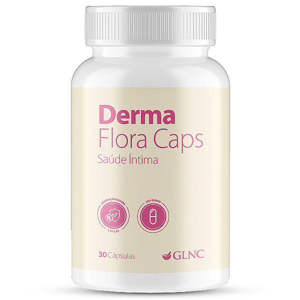 Derma Flora Caps com Probióticos