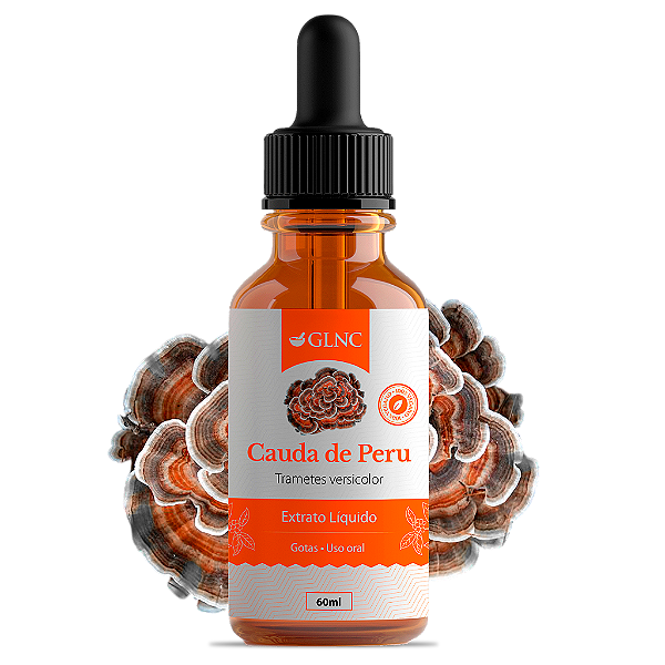 Extrato de Cogumelo Cauda de Peru 60ml