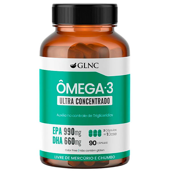 Ômega 3 Ultra Concentrado – 990mg EPA / 660mg DHA | 90 Cápsulas