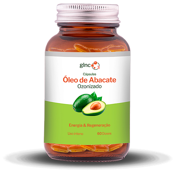 Óleo de Abacate Ozonizado em Cápsulas GLNC O³