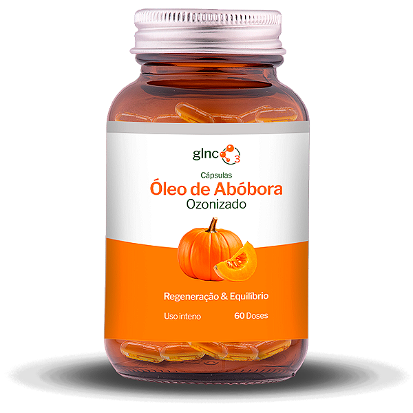 Óleo de Semente de Abóbora Ozonizado em Cápsulas - GLNC O³