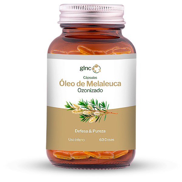 Óleo de Melaleuca Ozonizado em Cápsulas GLNC O³