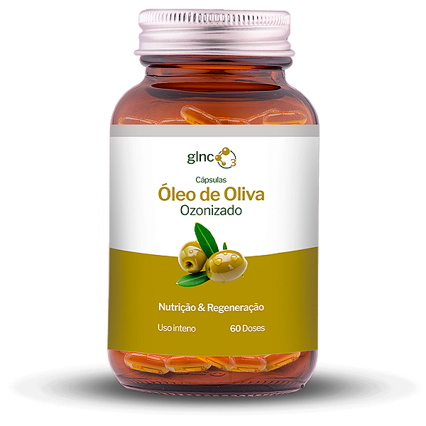 Óleo de Oliva Ozonizado em Cápsulas GLNC O³