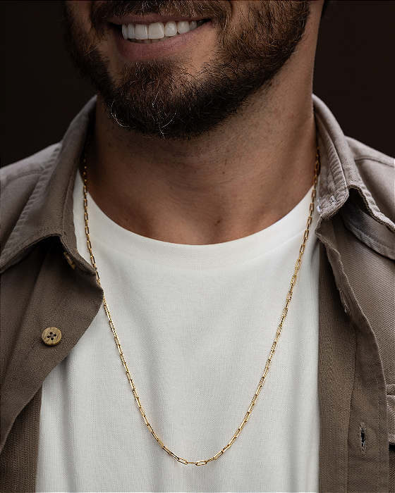 Corrente elos masculino