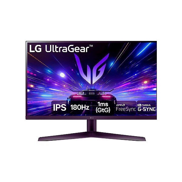 Monitor Gamer LG UltraGear 24” 24GS60F-B IPS Full HD 180Hz 1ms