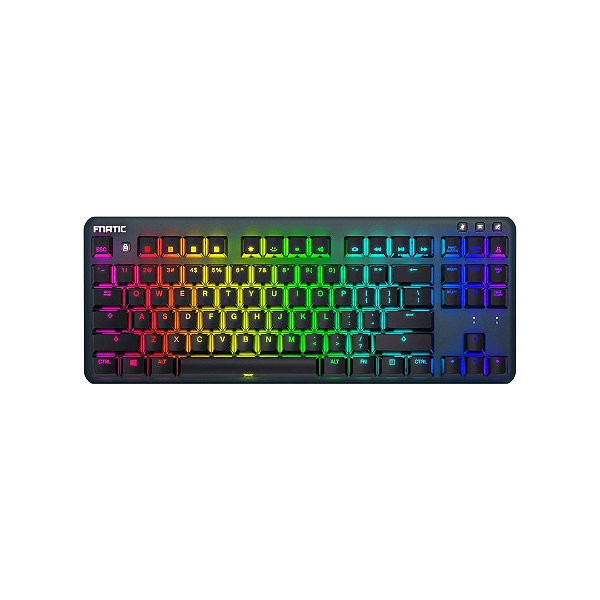 Teclado Mecânico Gamer Fnatic miniSTREAK Silent Edition