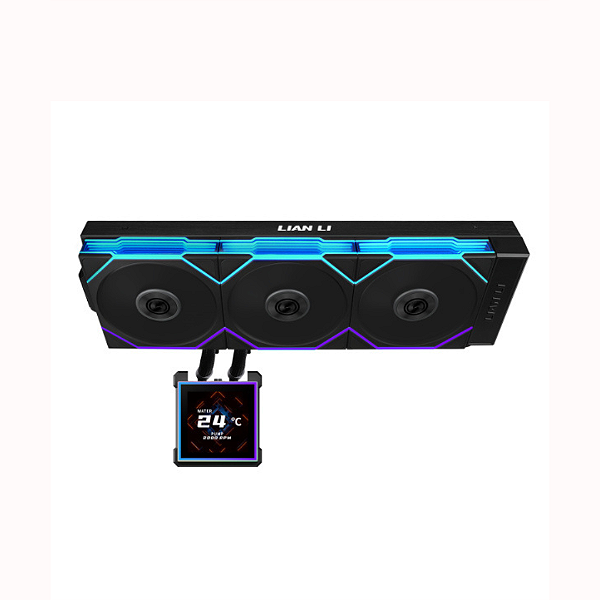 Water Cooler Lian Li Hydroshift LCD 360TL – Preto (360mm)