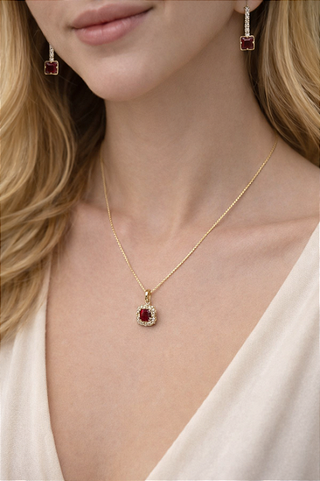 Conjunto Scarlet Royal Square