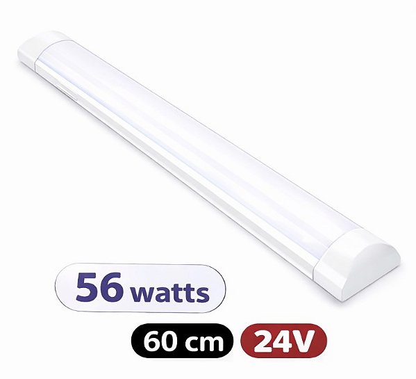 LUMINÁRIA LED AUTOMOTIVA 24 VOLTS - 56 WATTS - 60 CM
