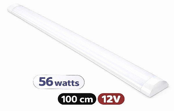 LUMINÁRIA LED AUTOMOTIVA 12 VOLTS - 56 WATTS - 100 CM