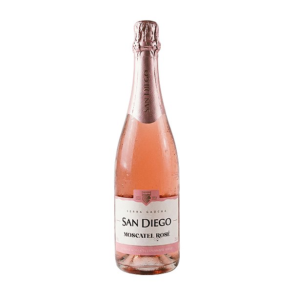 ESPUMANTE MOSCATEL ROSÉ SAN DIEGO 750ML - CASTELLAMARE