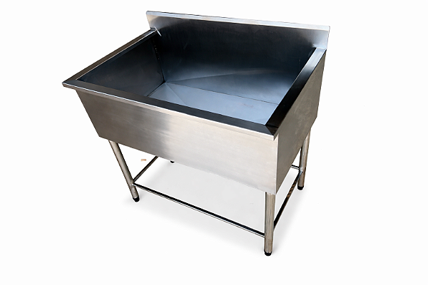 Tanque em Inox 430 - 120x55cm