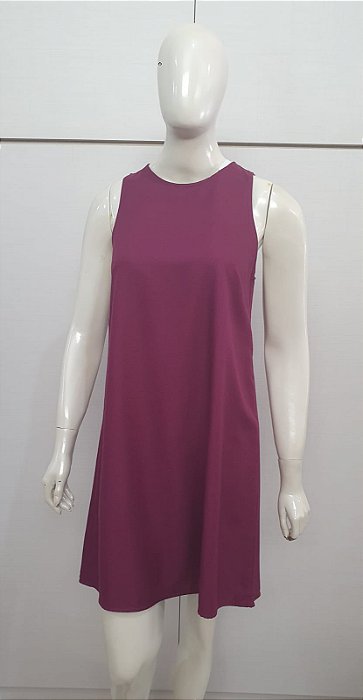 Vestido Curto em Viscose