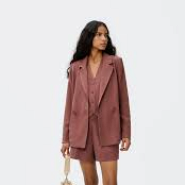 Blazer Feminino Transpassado