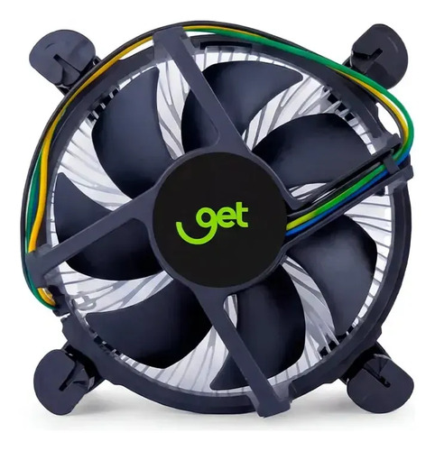 Cooler Para Processador Intel, Get, 85W, 2400 RPM, LGA 1150/1151/1155/1156/1700, Preto - 72818