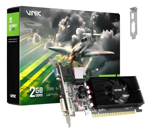 Placa de Vídeo 2GB GDDR3, Vinik, GT610, NVIDIA GeForce, 64-bit, HDMI/DVI/VGA - GPUVK6102GBLP