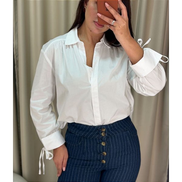 17935 CAMISA TRICOLINE BRANCO M