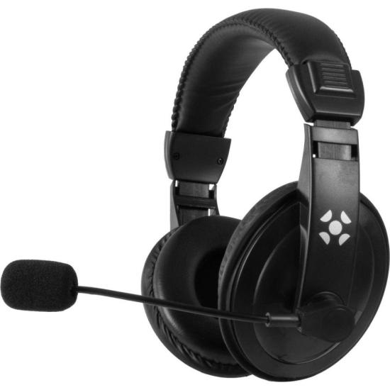 Fone de Ouvido Fortrek HSL102 Multimídia Com Microfone Preto FK 739A