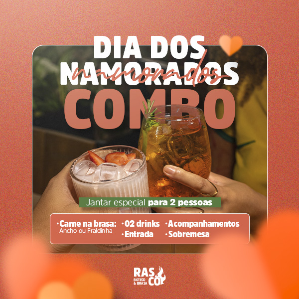 Combo Dia dos Namorados Rasco