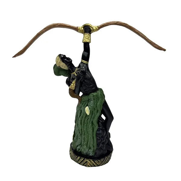 Imagem Oxóssi Figura Decorativa Proteção