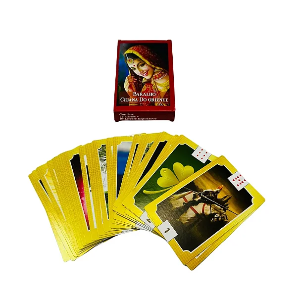 Cartas de Tarot Baralho Cigano