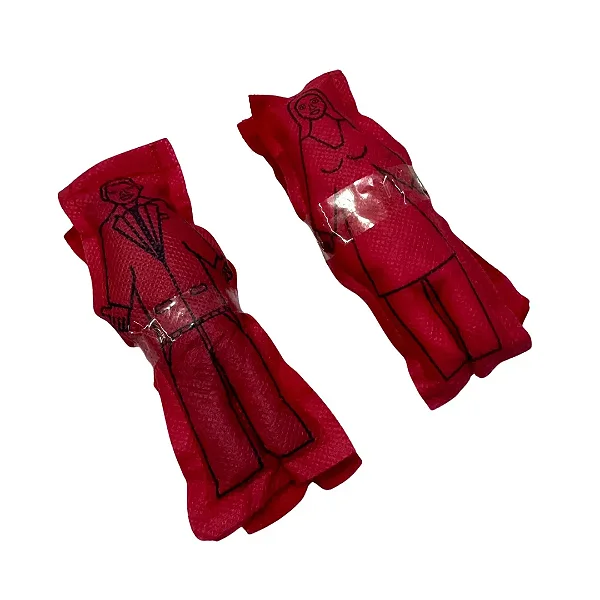 Casal Boneco de Pano Para Ritual Amoroso