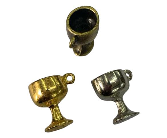 Pingente de taça redondo