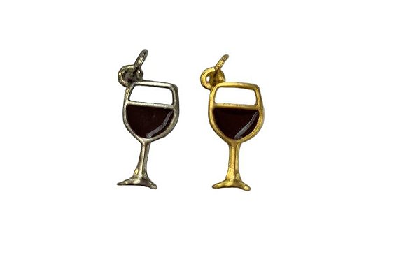 Pingente de taça resinado