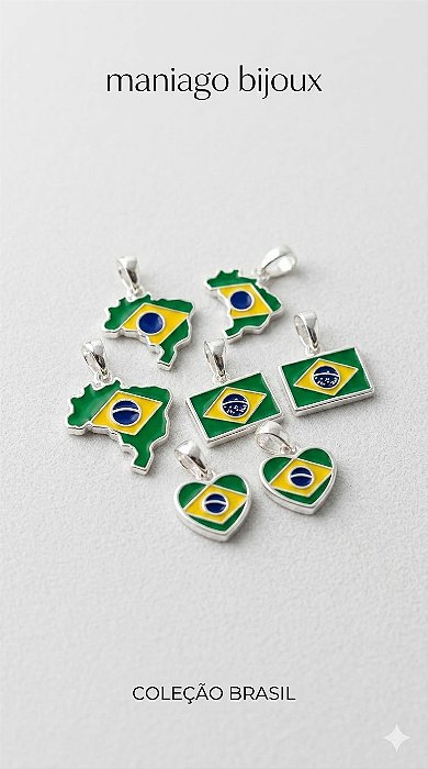 Pingente Copa do Mundo Brasil