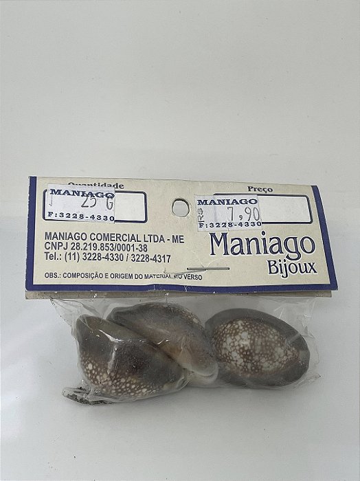 Búzios Tigre Fechado Natural - 25g