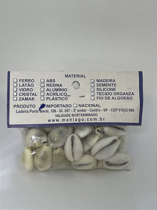 Búzio Nacional Fechado - 25g